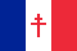 FLAG OF FREE FRANCE