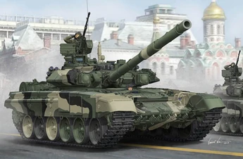 Un char T-90 actuellement en service dans l'armée russe