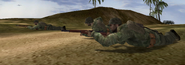 Marines in combat at Wake Island