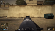 9A-91 iron sight view