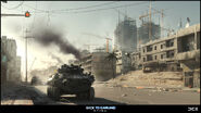 Concept art of Gulf of Oman in Battlefield 3