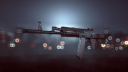 The AK-12 in third-person.