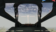 Pilot view, no HUD