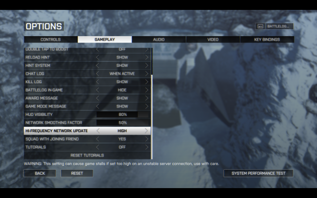 Battlelog Detailed for Battlefield 4