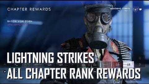 All Chapter Rank Rewards - Battlefield V Lightning Strikes