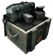 3D render of the ammunition box.