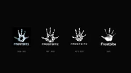Frostbite logo through the years.