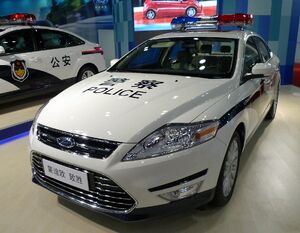 Ford mondeo china police