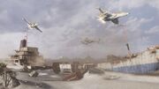 Su-25's as seen in Battlefield: Bad Company 2