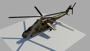 a render of the in-game hind model