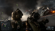 The AK 5C as seen in the Battlefield 4: "Angry Sea" E3 2013 Gameplay Trailer.