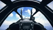 Aiming reticle of the SU-25TM