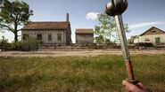 Ottoman Flanged Mace in First person view