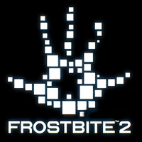 Le logo de la version 2 du moteur Frostbite.