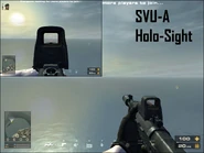 SVU-A with Holo-sight