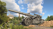 Mörser 18 as it appears on Arras in Combined Arms.