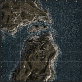 BF1942 Baytown minimap