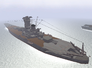 BF1942 YAMATO FROM BACK.png (363 KB) Rear-view of the Yamato