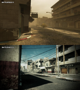 A graphics comparison from Battlefield 2 to Battlefield 3