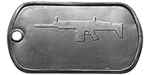 BF4 SCAR-H Master Dog Tag