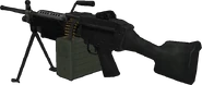 3D model of the M249 SAW in Battlefield 2