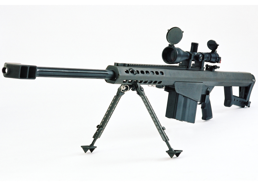 Cavalry qualifies with M-4 and .50 Cal. Sniper rifle