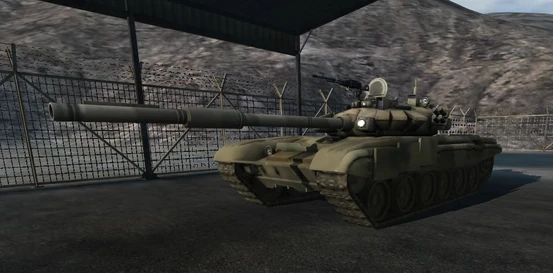 Le T-90, dans sa version de Battlefield 2, manié par la CMO