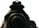 The SV-98's iron sight.