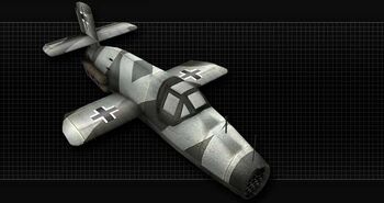Natter Rocket Plane BF1942 SWOWWII