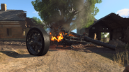 Destroyed Mörser 18