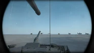 Gunner view
