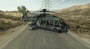 Executive Helicopter on Dust Bowl