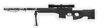 Weapon gbrif l96a1