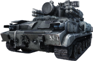 A high-quality render of the 9K22 Tunguska.