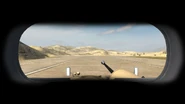 Drivers view, no HUD