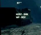 Another image of the AAV-7A1 AMTRAC later in the mission.