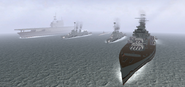 American fleet in Multiplayer