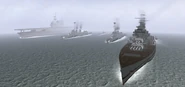 American fleet in Multiplayer