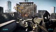 The M136 AT4 in Battlefield 3 singleplayer campaign