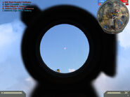 The M4A1's default sight