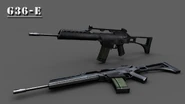 An early render of the G36E.