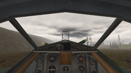 Cockpit view of the IL-2