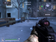 The UMP in Battlefield 2: Modern Combat (PlayStation 2)