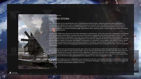 Eastern Storm Codex Entry - Battlefield 1 In the Name of the Tsar