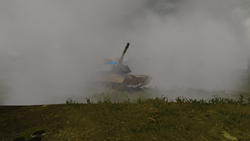 M1 Abrams smokescreen Battlefield 2