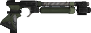 A second render of the Tracer Dart Gun in Battlefield Play4Free, showing the gun from side.