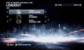 BF3 Vehicle Loadout