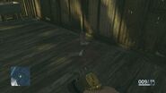 Ray's boots following his torture and death