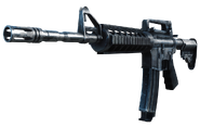 3D render of the M4A1 with Flash Suppressor