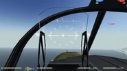 Pilot's view with AA missiles